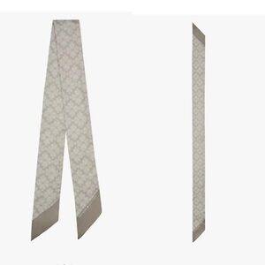 Kate Spade pink SPADE Flower Silk Skinny Scarf ♠️